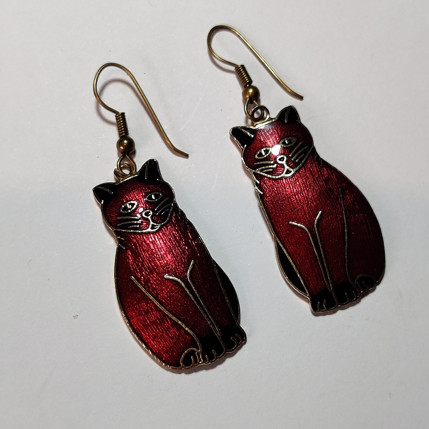 Vintage Cat Earrings