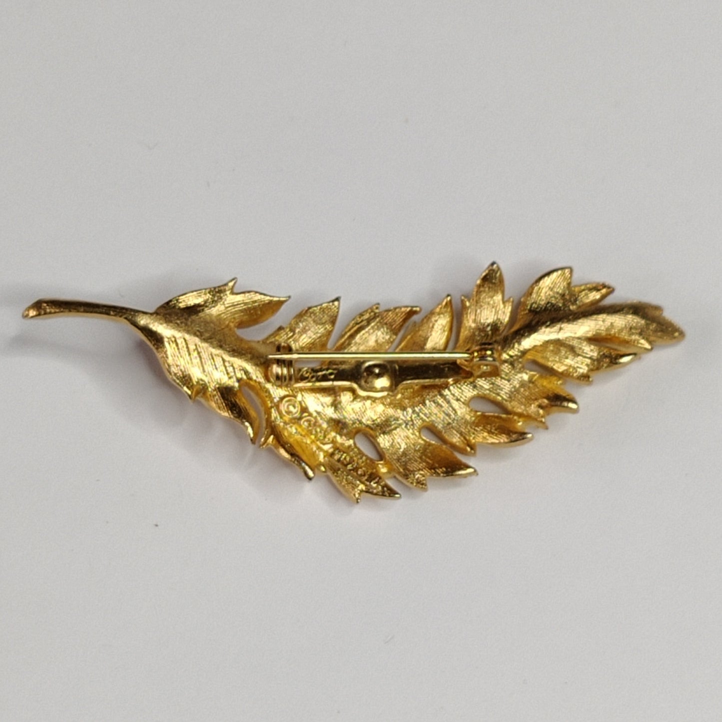 1960s Leaf Brooch by 'Coro'
