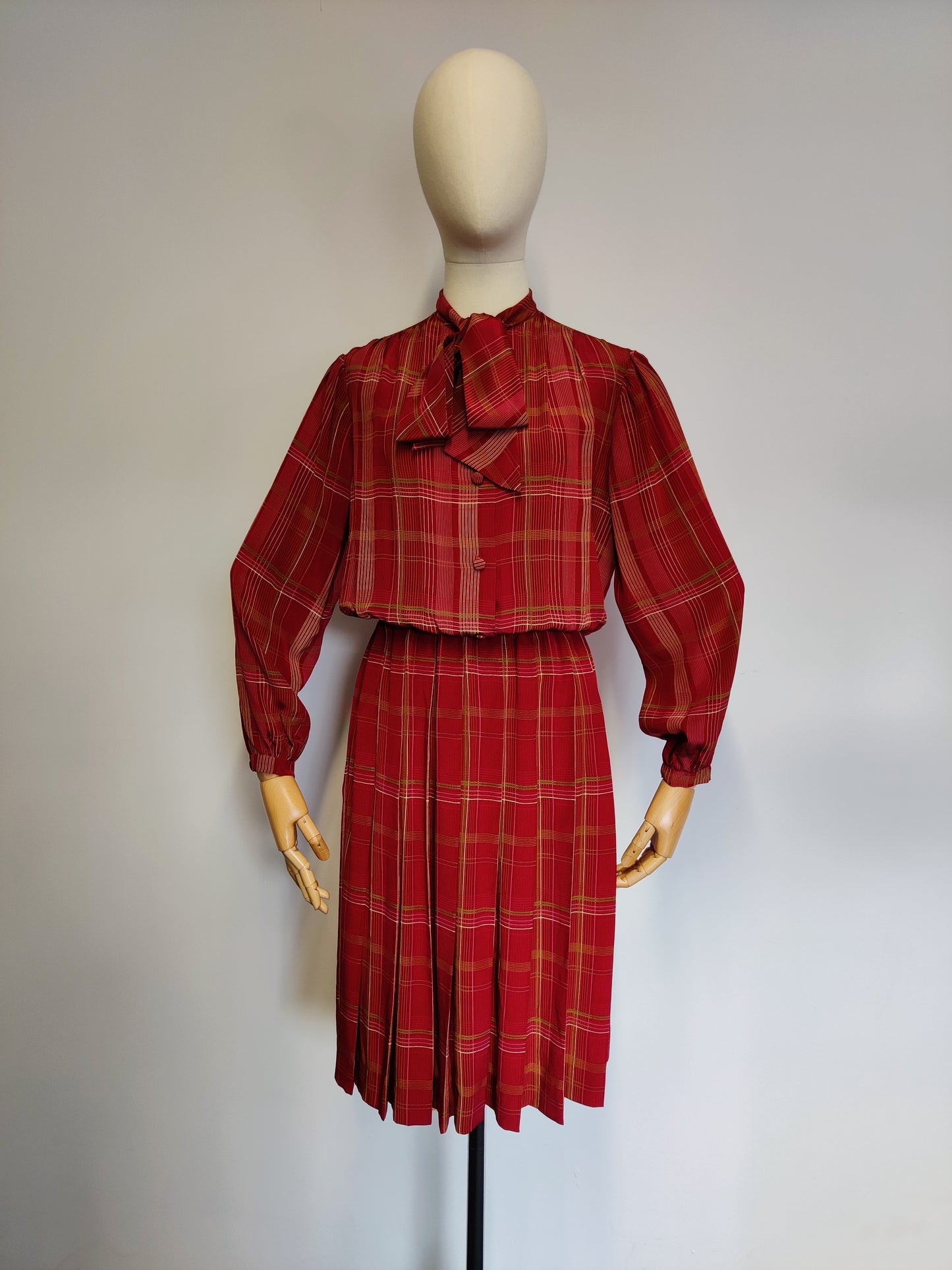 1970s Handmade 'Dior' Silk Dress
