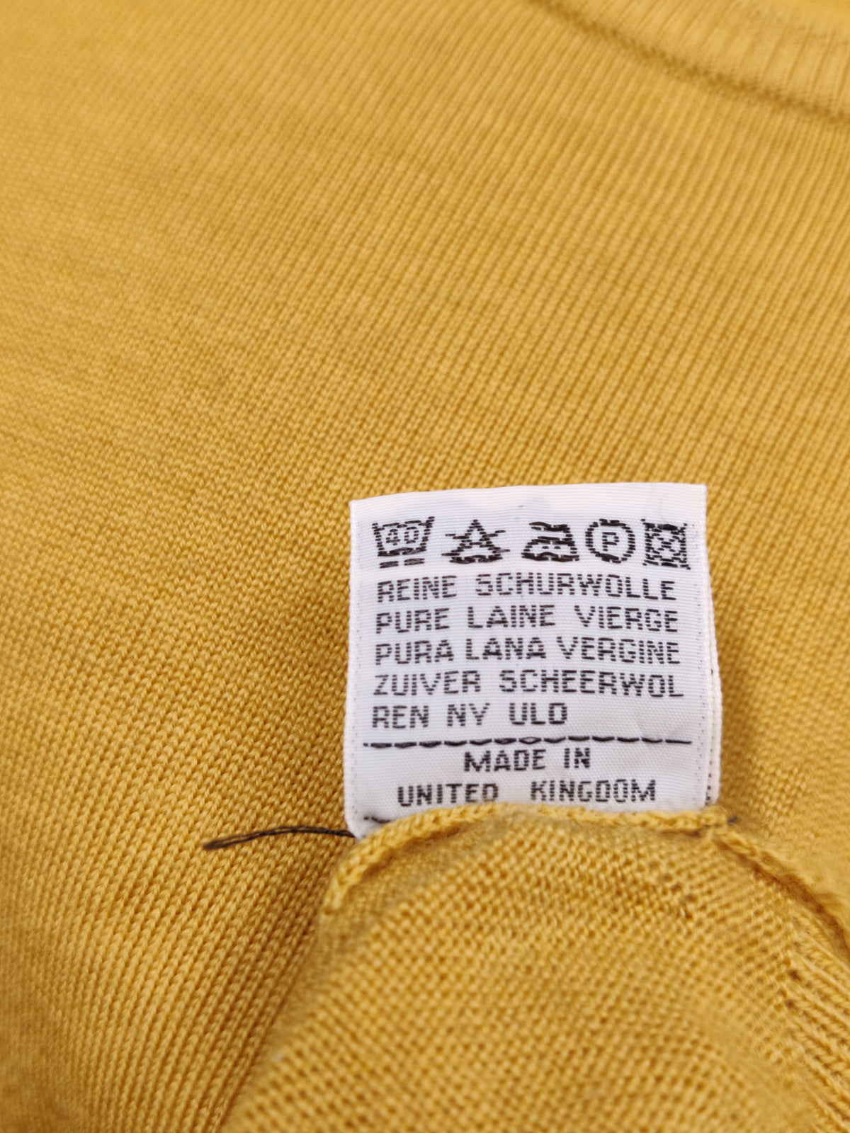 Vintage Straven Pure Merino Wool Crew Neck Jumper