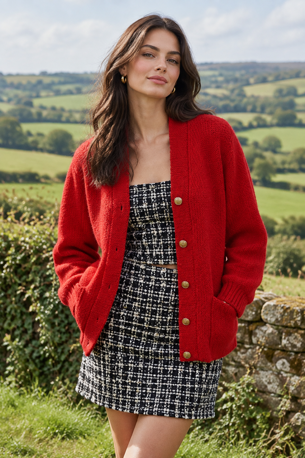 Hand Framed Jacket/Cardigan