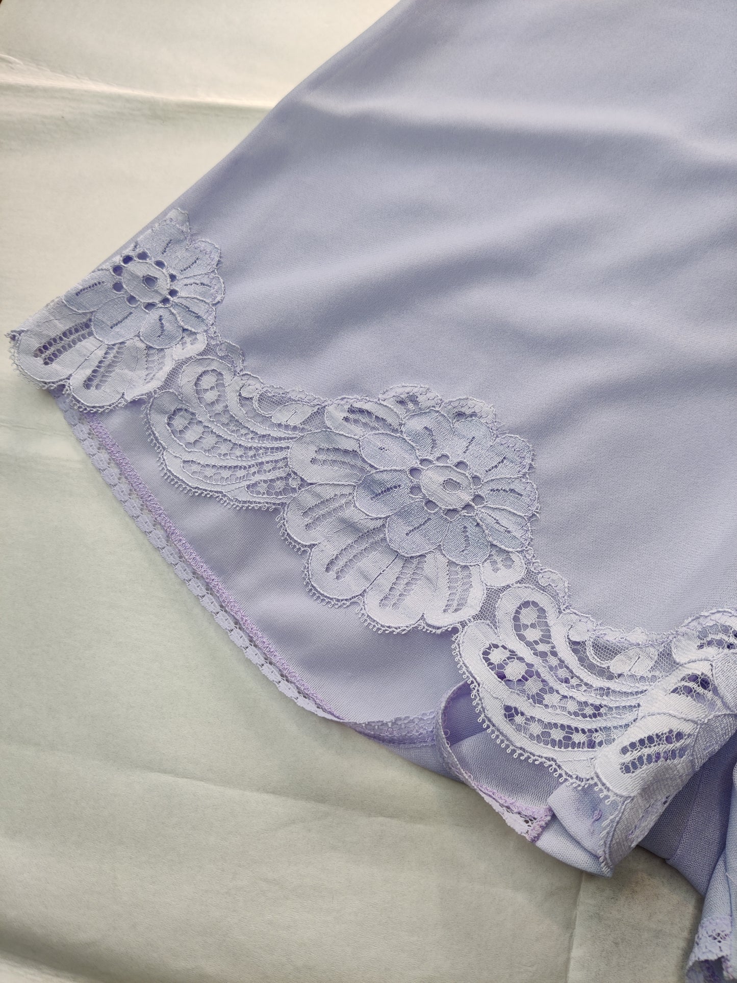 Vintage Lavender 1970s Teddy/Camiknickers