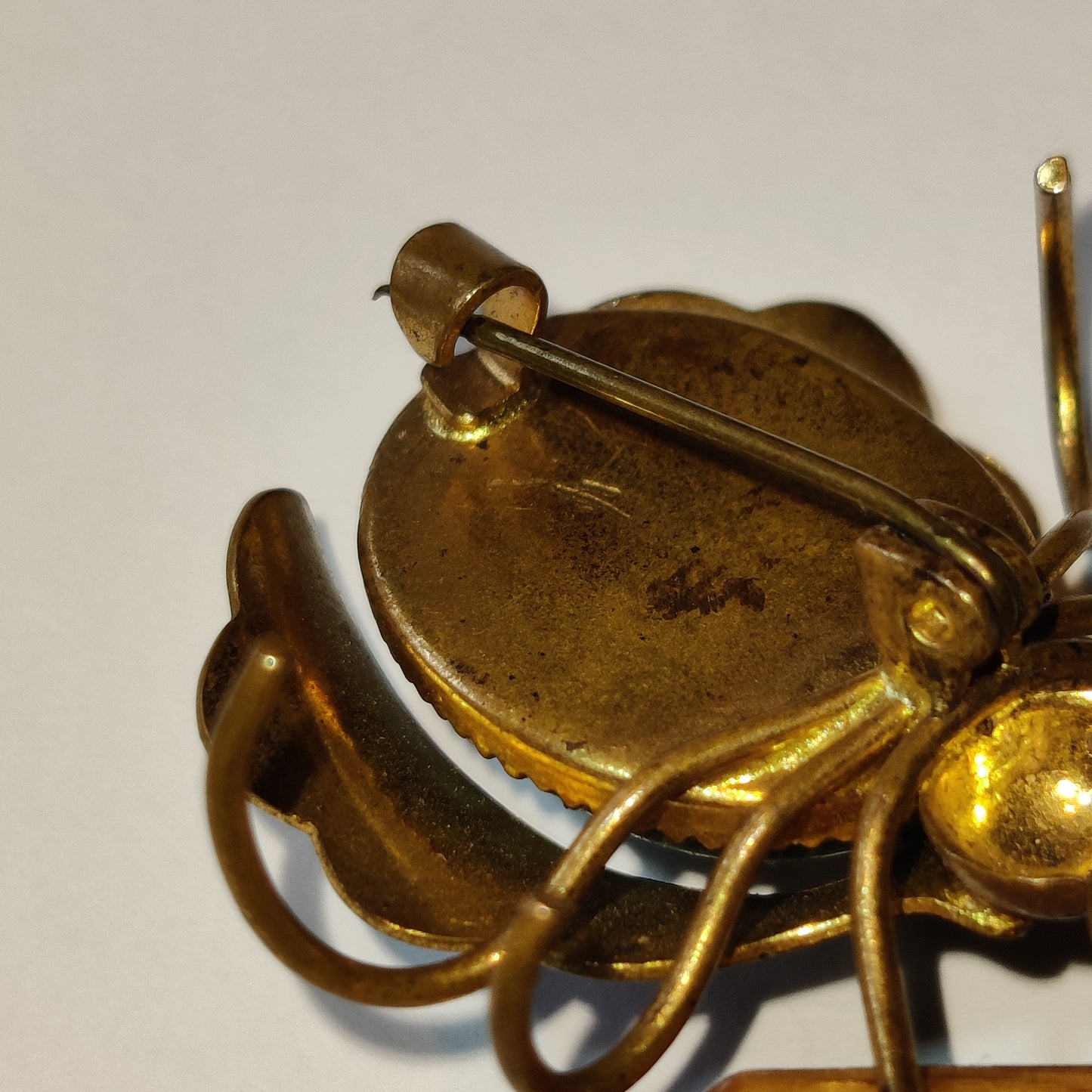 Vintage Beetle Brooch