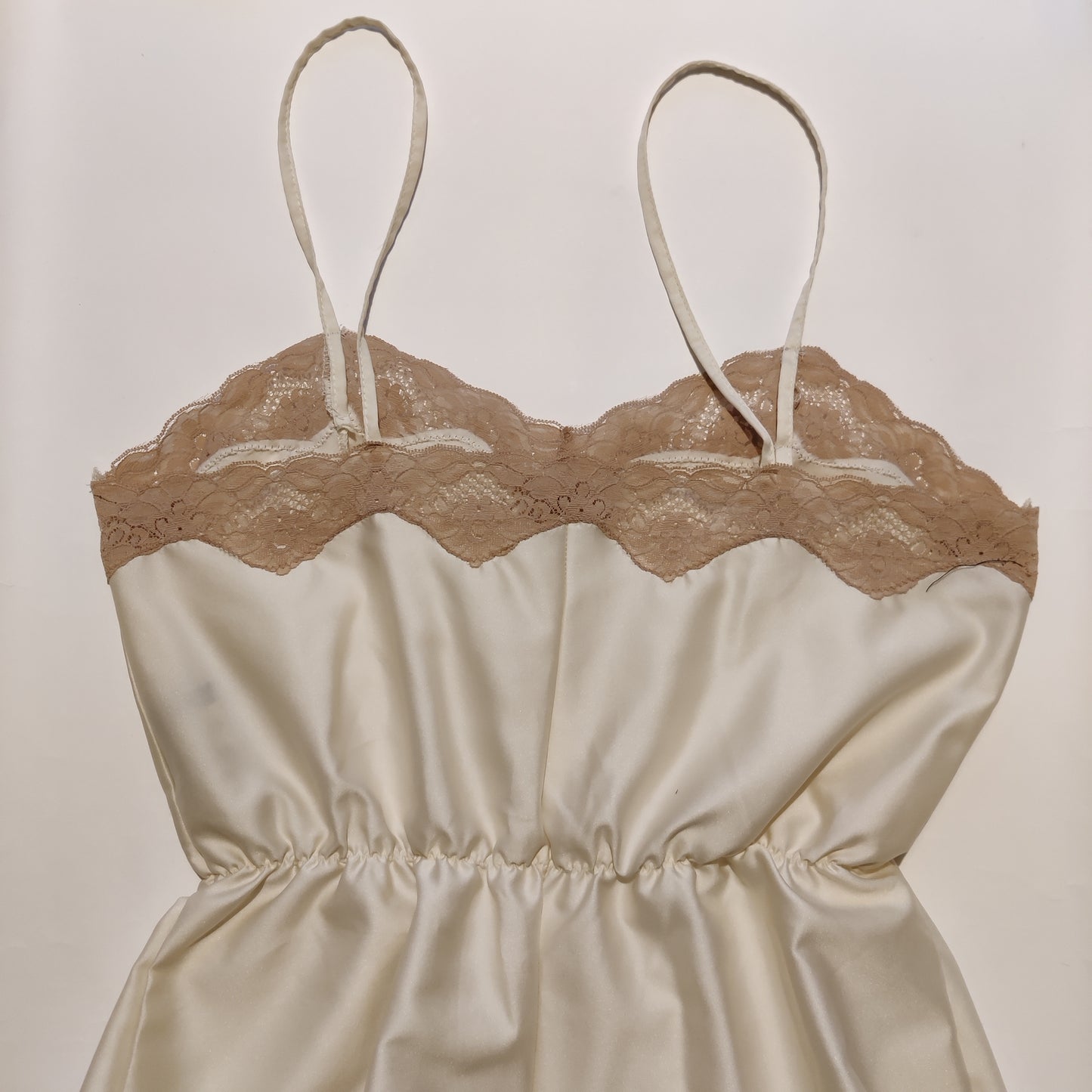Vintage 'Coffee & Cream' Teddy/Camiknickers