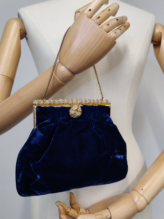 Vintage Velvet Bag