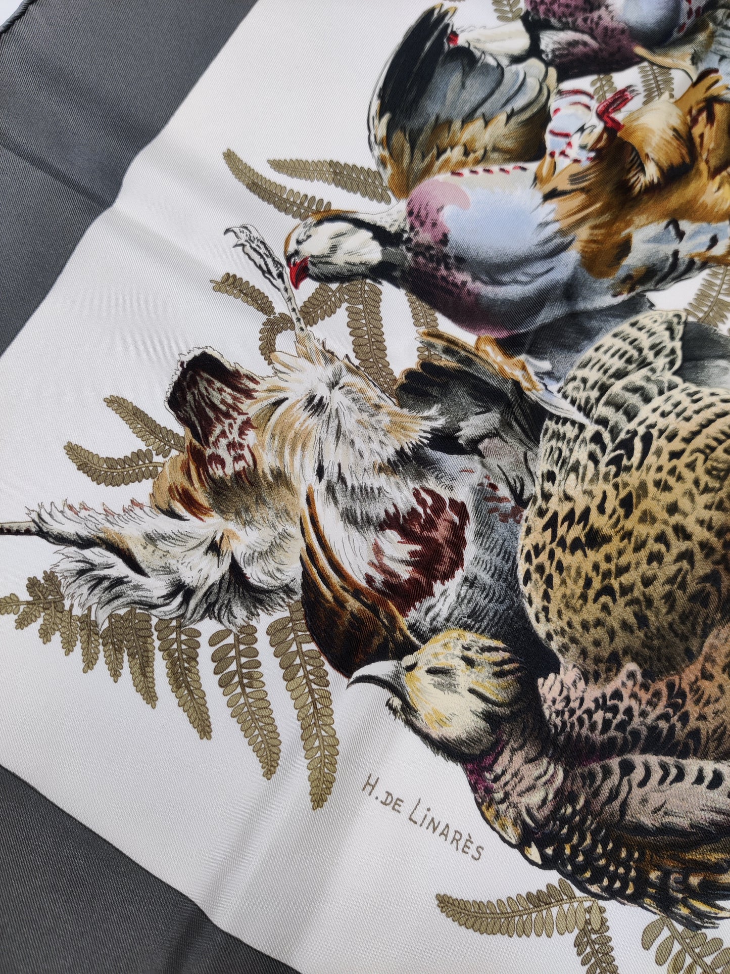 Hermes Silk Scarf