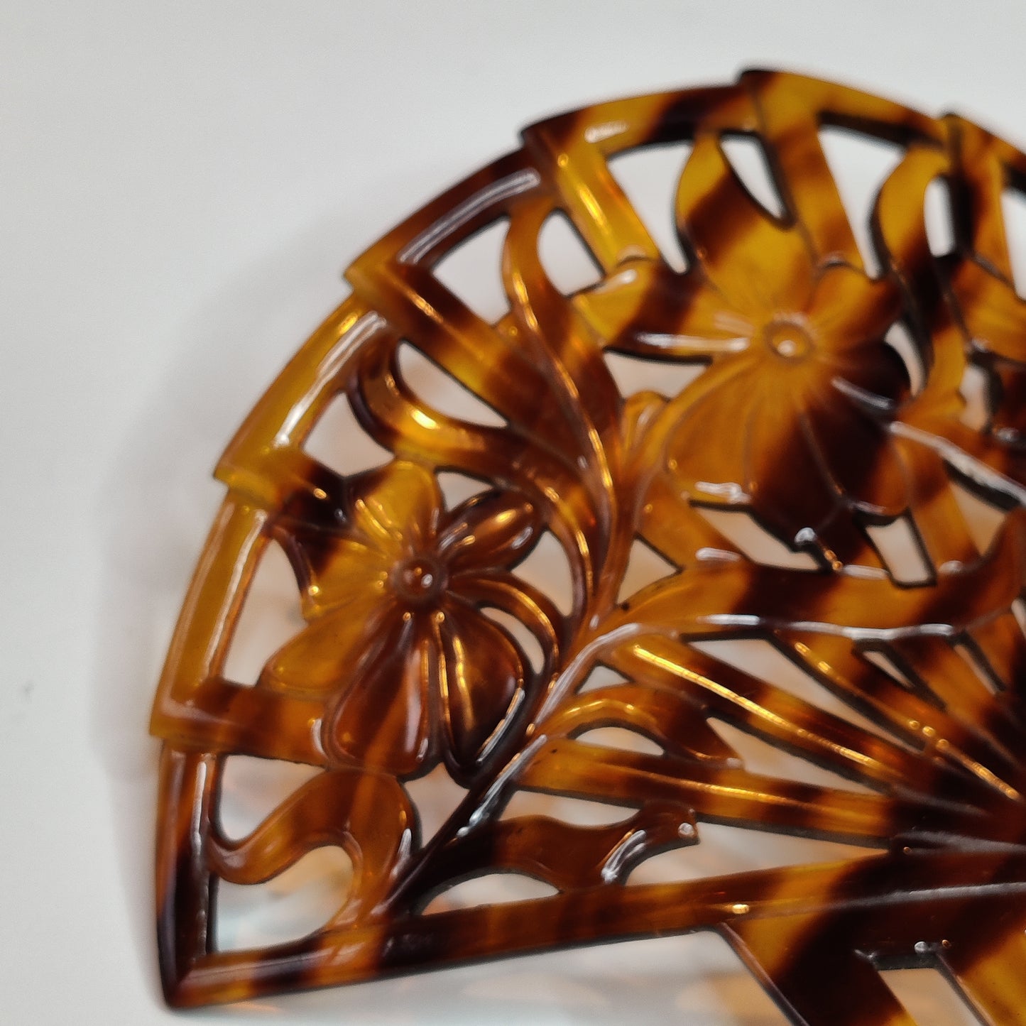 Art Deco Celluloid Hair Comb