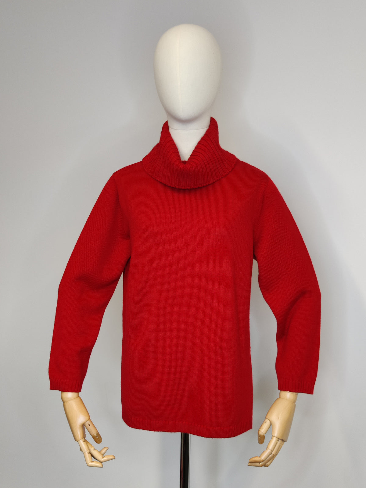 Olsen Vintage Wool Blend Roll Neck Jumper