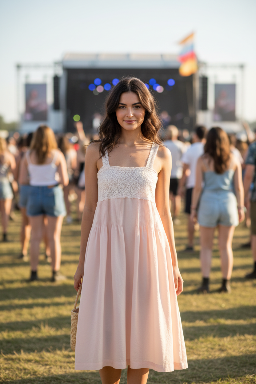 Vintage Silk and Lace Slip Dress