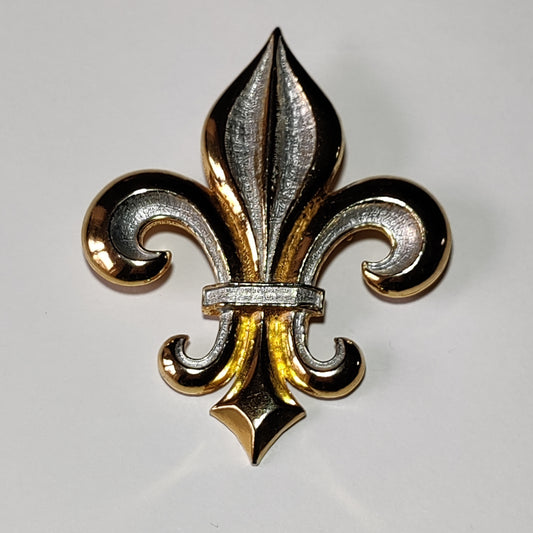 Vintage Fleur de Lis Brooch