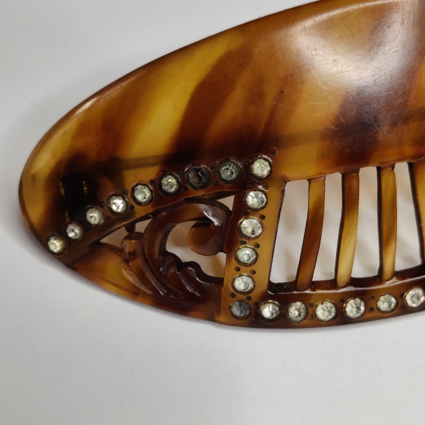 Blackbird Art Deco Barrette