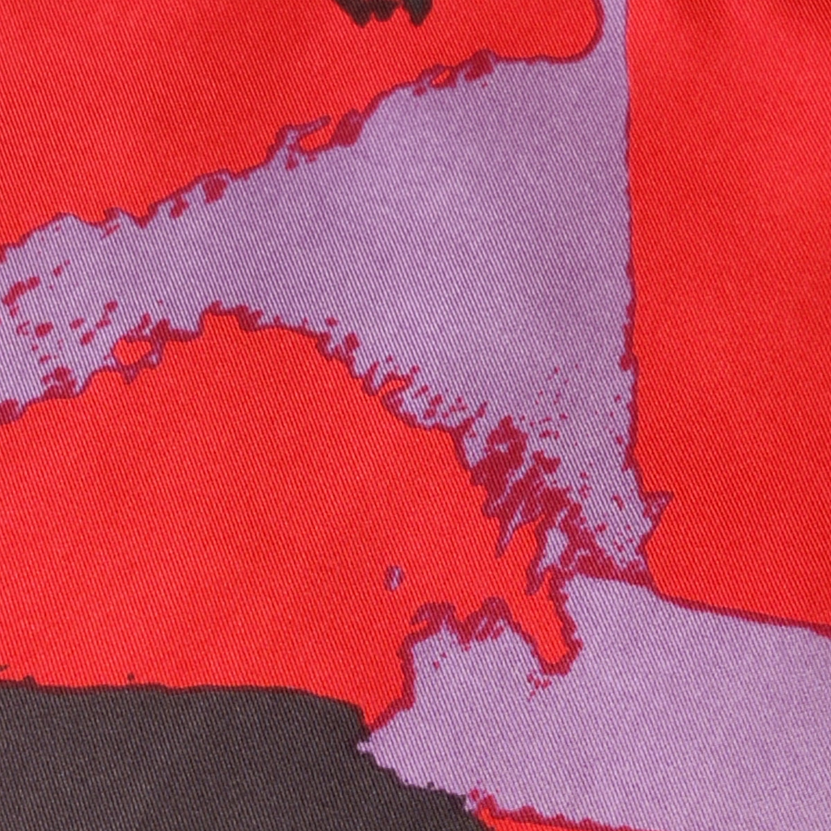 Donald Hamilton Fraser RA 1980s Silk Twill Scarf