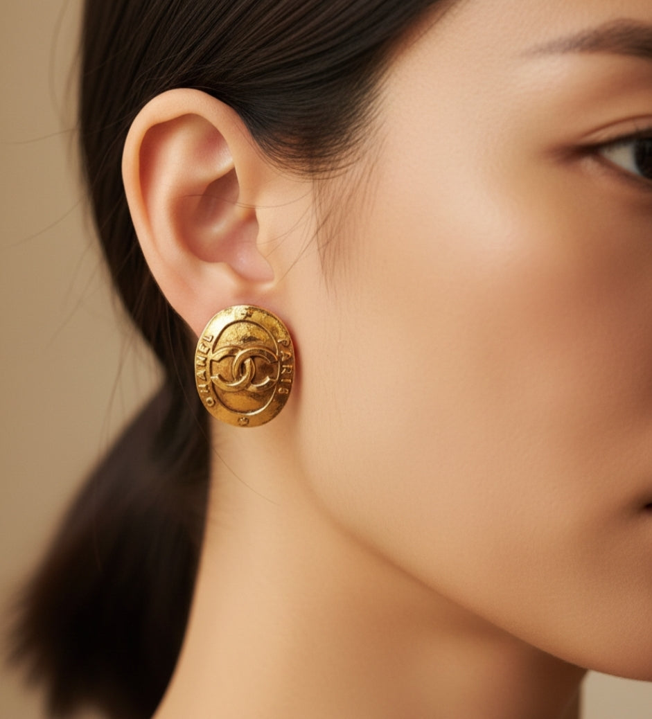 Vintage Chanel Clip Earrings