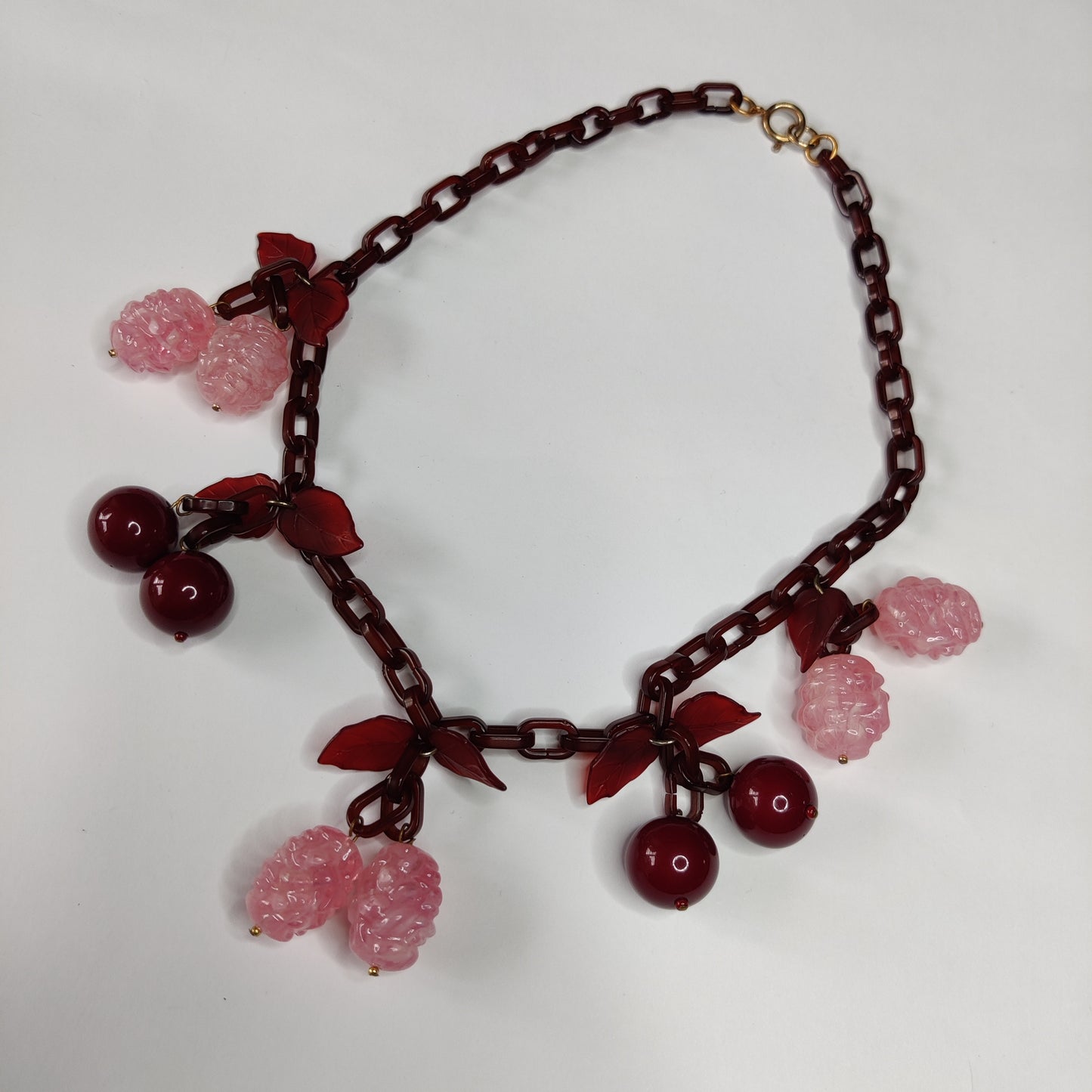 Vintage Fruit Necklace