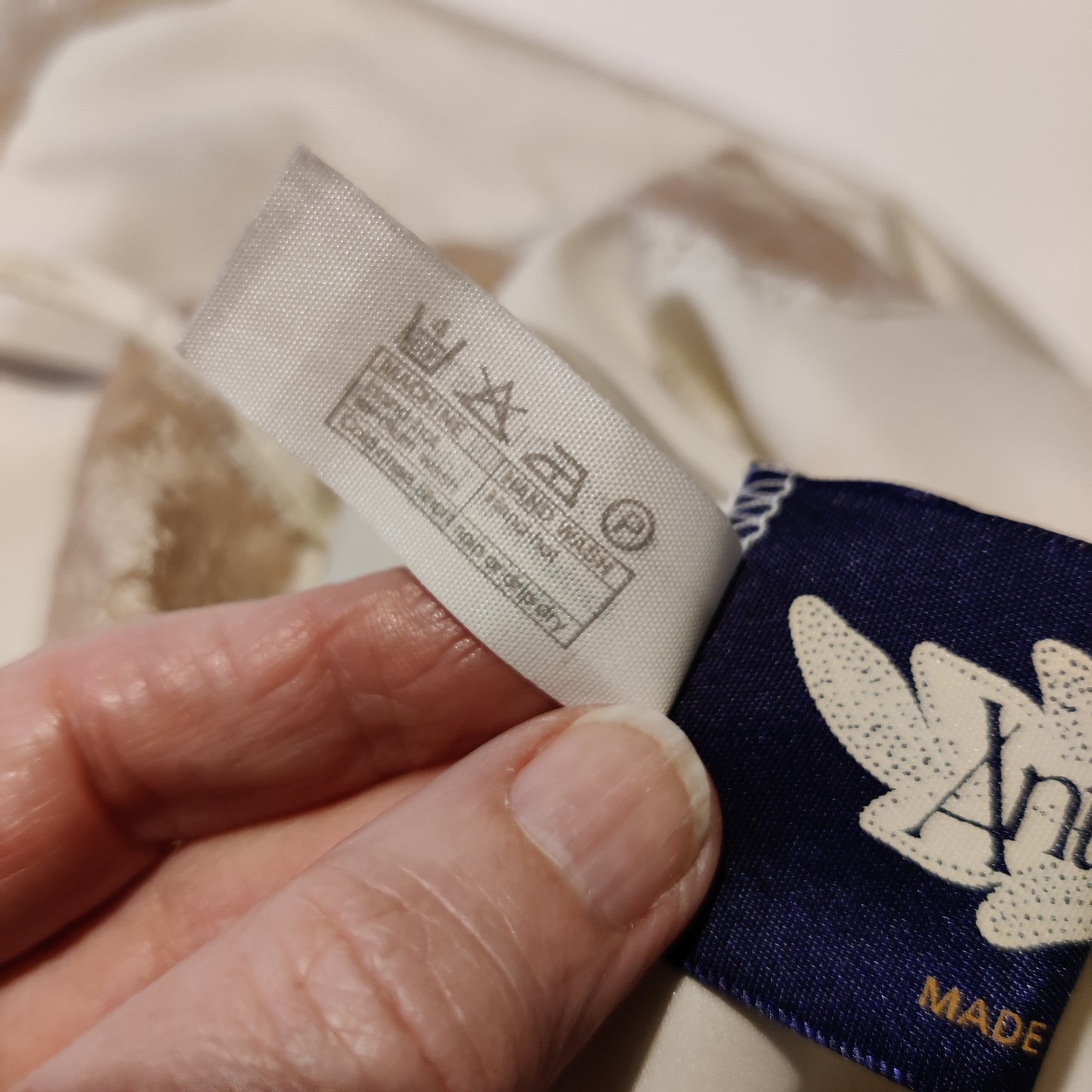 Vintage 'Coffee & Cream' Teddy/Camiknickers