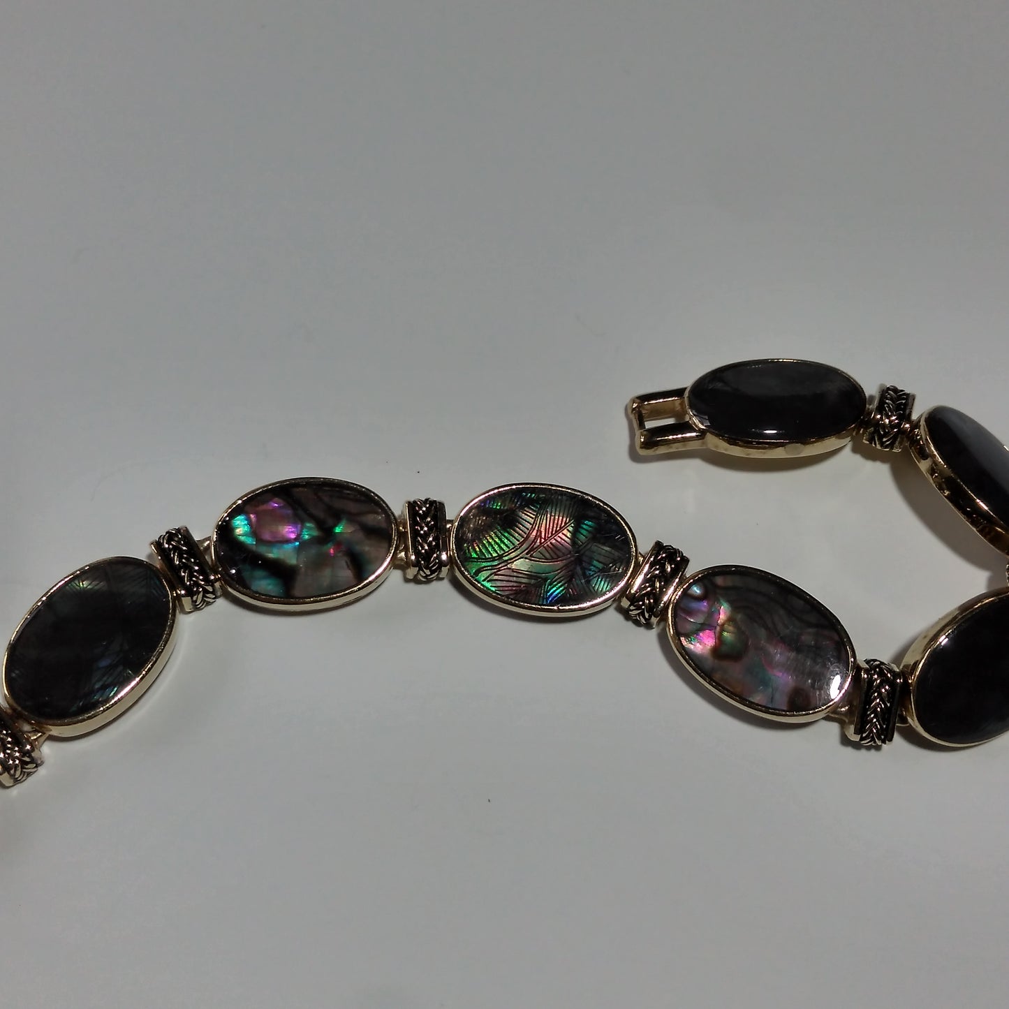 1970s Abalone Bracelet
