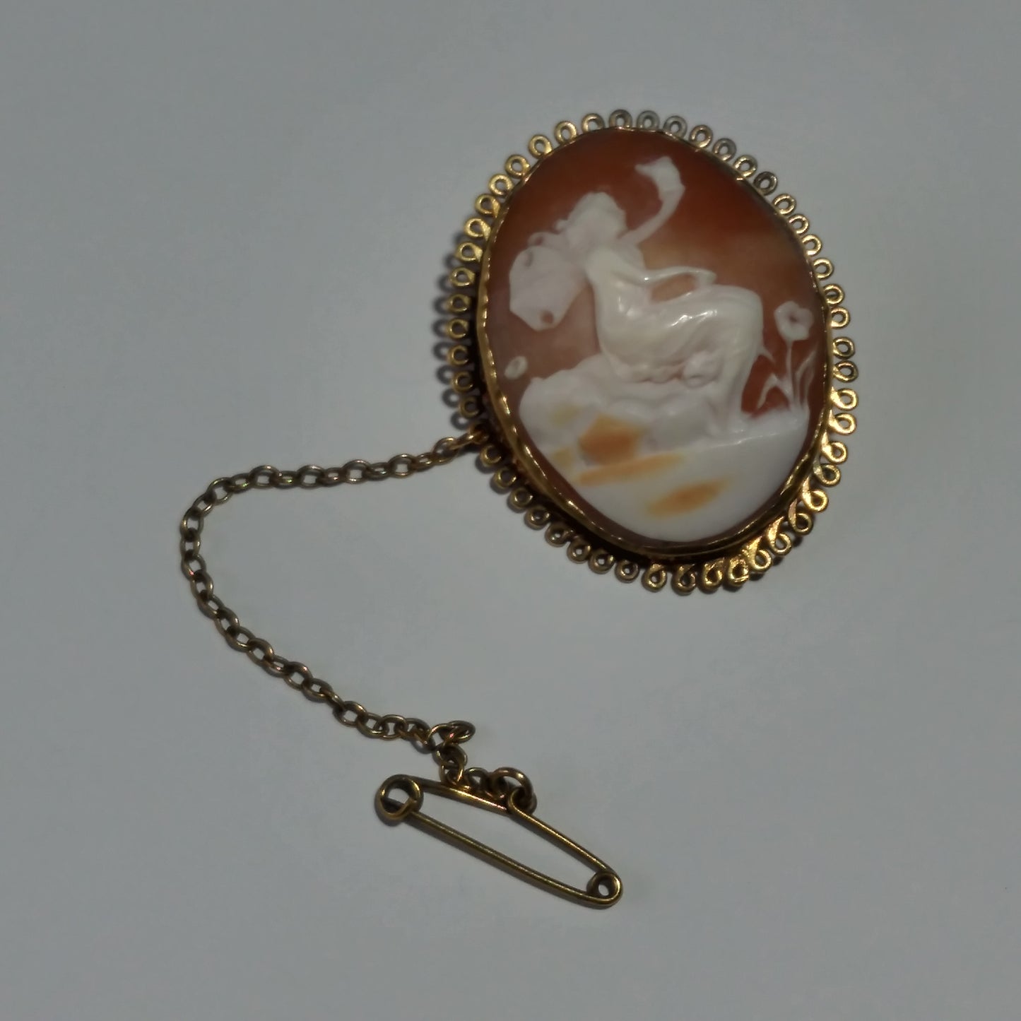 Antique Cameo BroochPendant