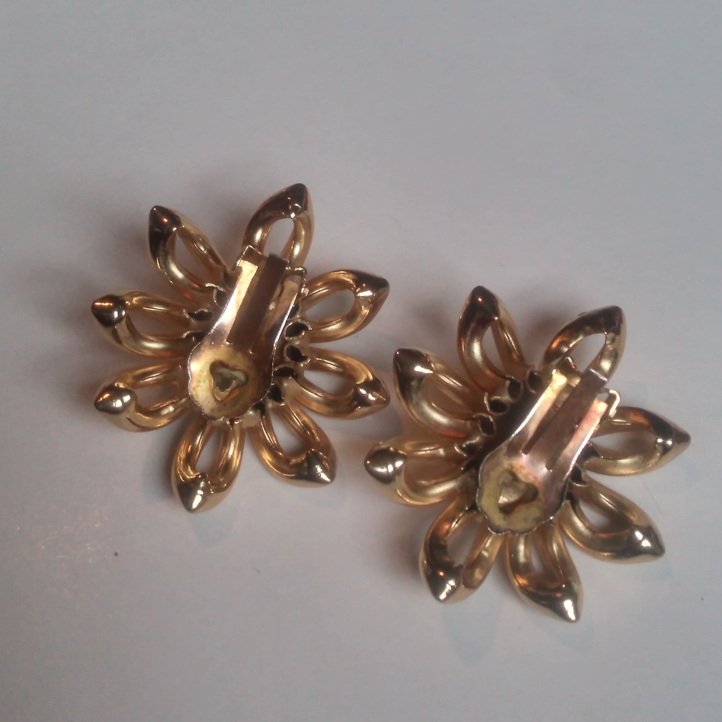 1960s Floral Earrings