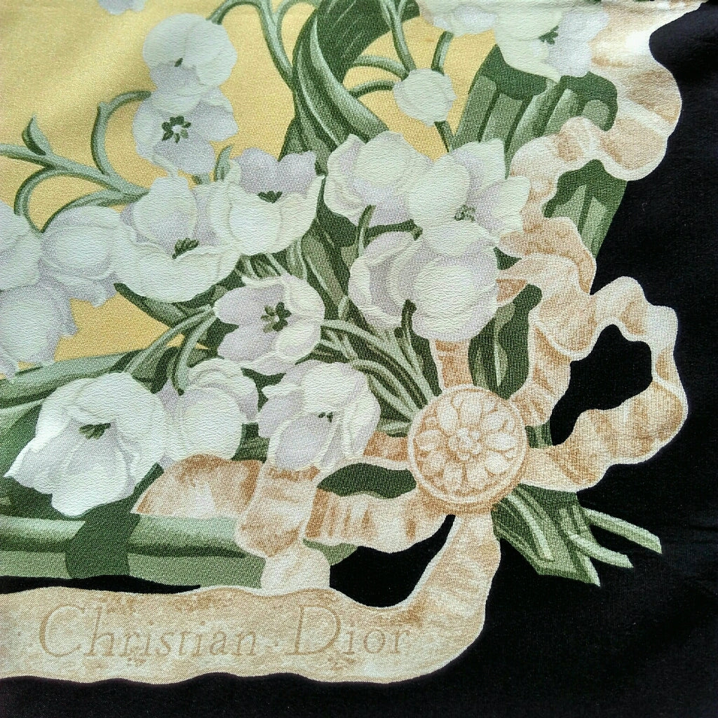 Vintage Dior Silk Scarf